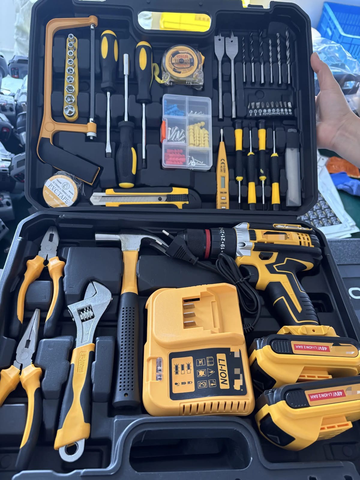 Cordless drill &Combo set 117pes