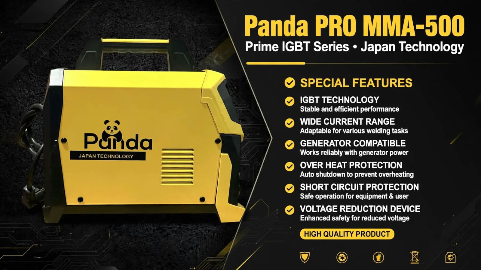 Panda PRO MMA-500 - Prime IGBT Series