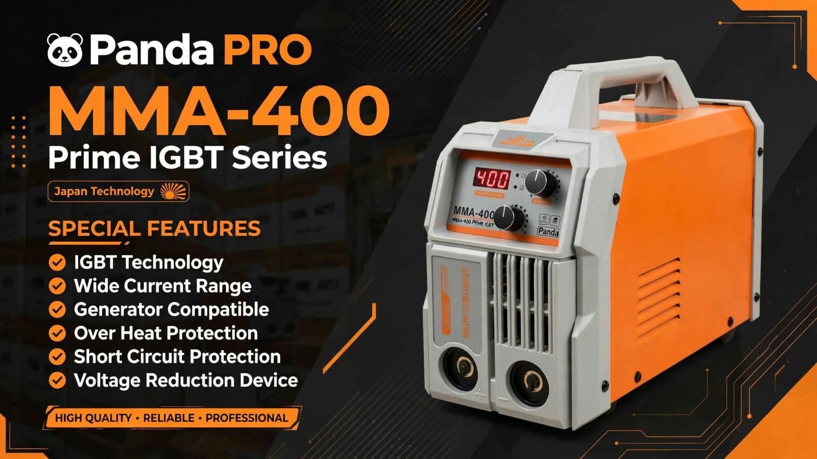 Panda PRO MMA-400 - Prime IGBT Series