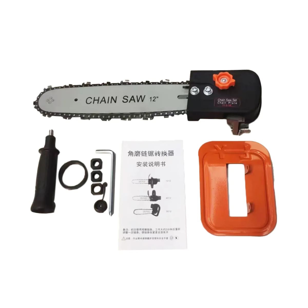 12" Angle Grinder Chain Saw Conversion Kit 🪚