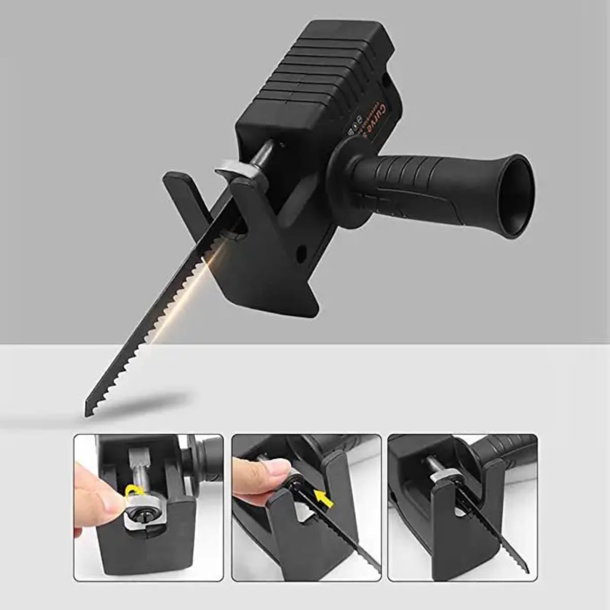 *Electric Drill to Jigsaw Converter Adapter - Drill to Reciprocating Saw